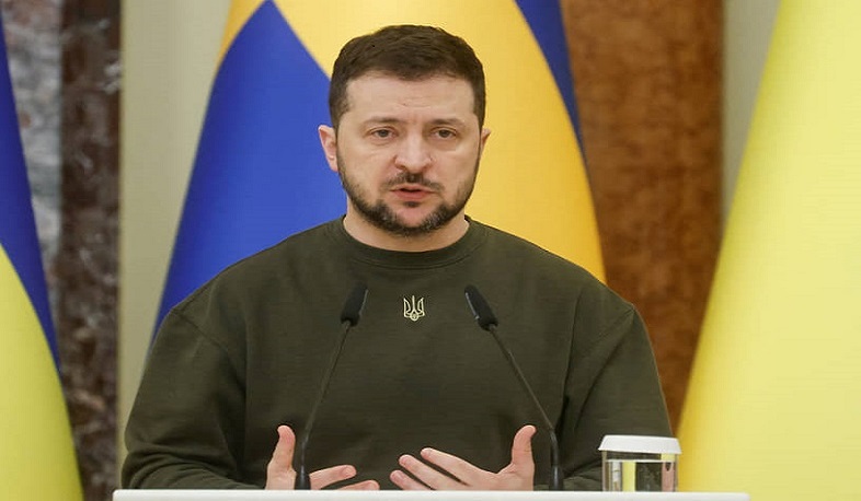 Zelensky announced attack launched by Russia