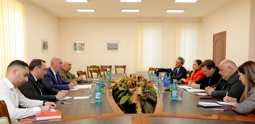 Deputy Minister of Defense presented situation at border to PACE co-rapporteurs