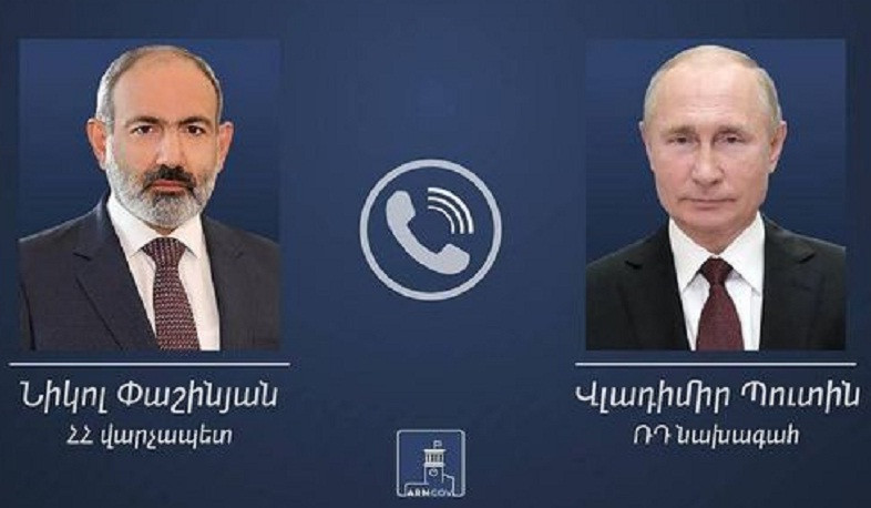 Nikol Paşinyanla Vladimir Putin Dağlıq Qarabağda yaranmış vəziyyəti müzakirə ediblər