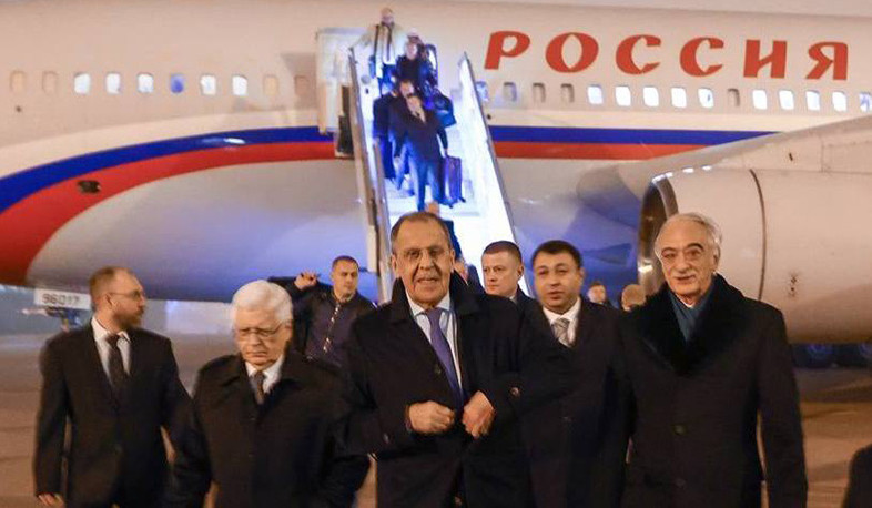 Lavrov arrived in Azerbaijan on working visit