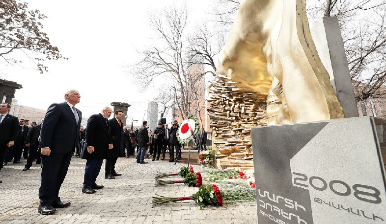 Prime Minister attended at opening ceremony of monument to memory of March 1 victims