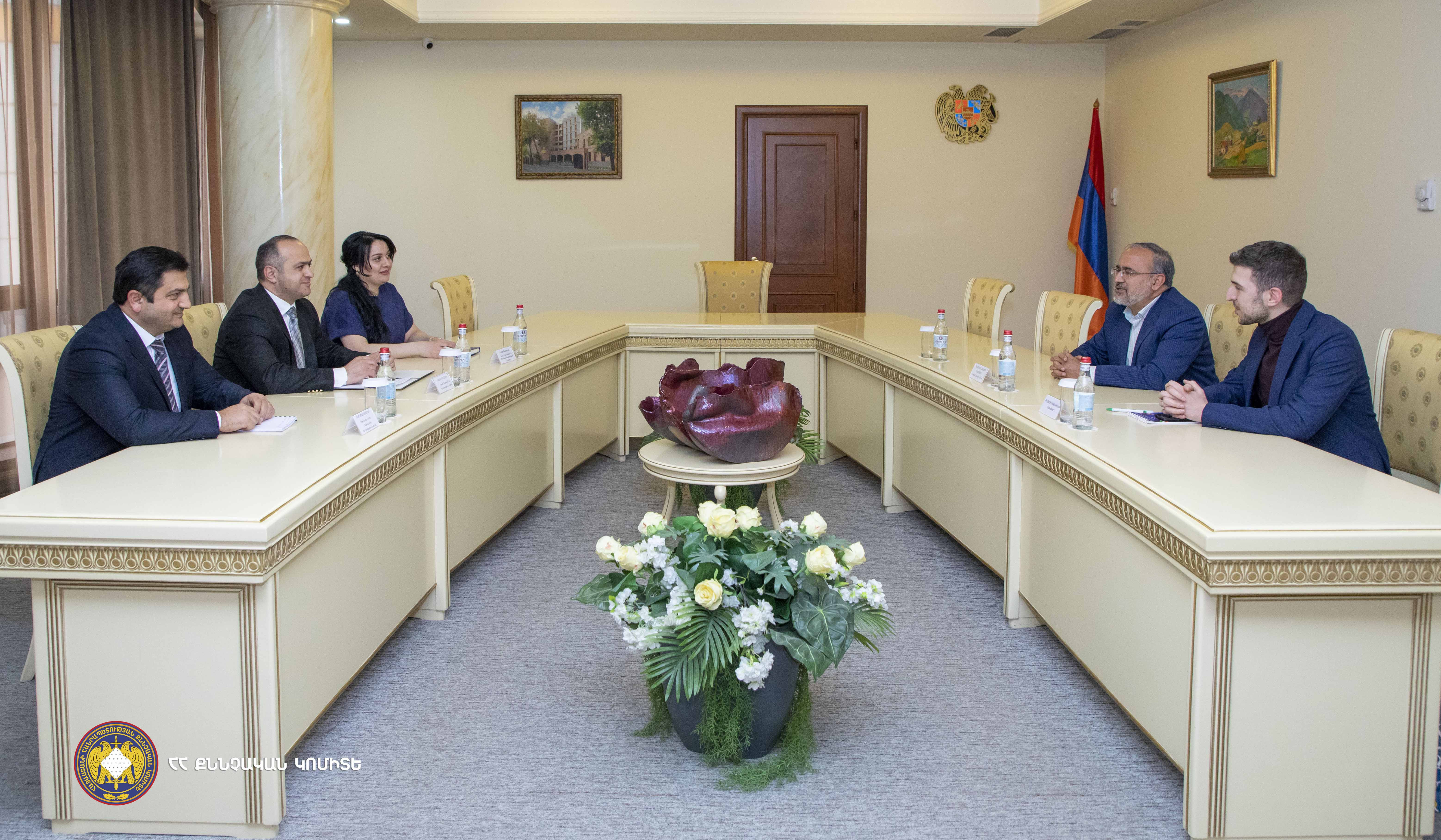 Քննարկվել են Հայաստանի և Իրանի քաղաքացիների իրավունքների պաշտպանությանը և իրավական ոլորտում փոխադարձ օգնությանն առնչվող հարցեր