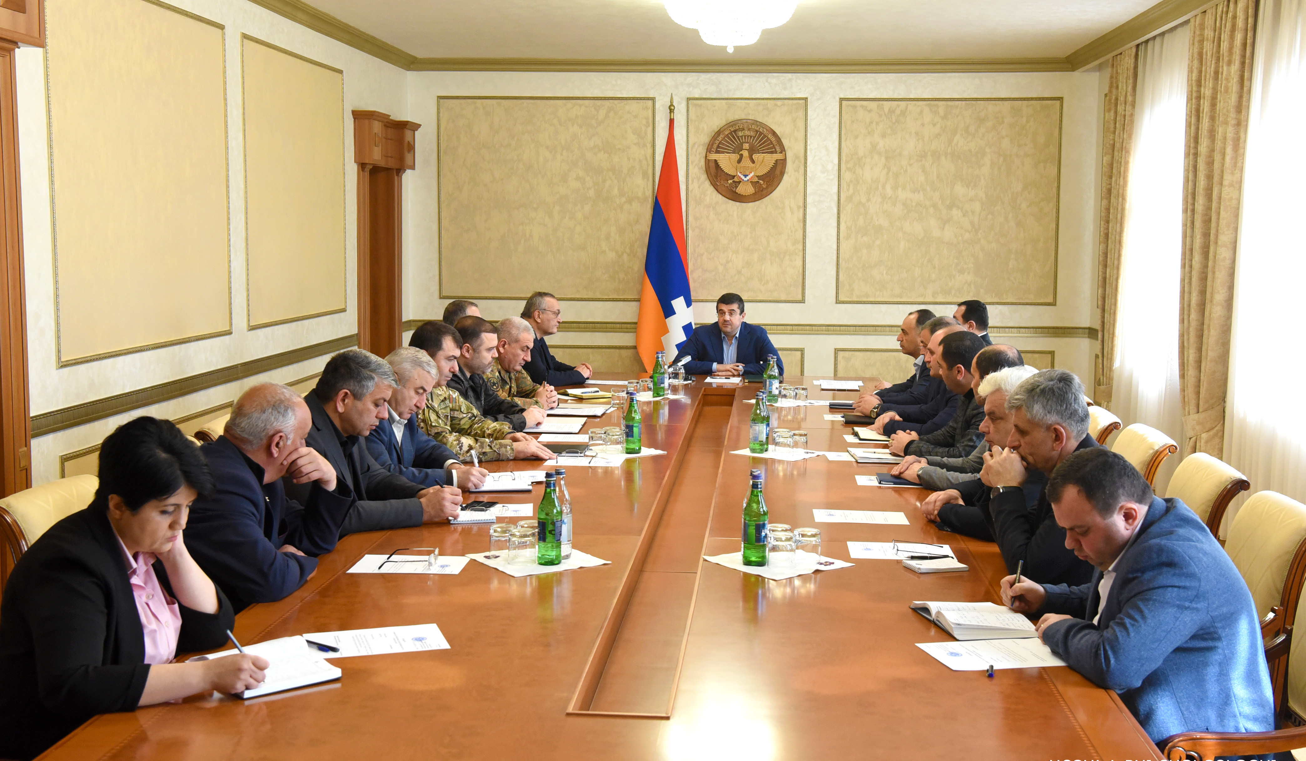 Azerbaijani side conveyed to us through its channels that either you accept integration policy, or there will be no solution to existing problems: President of Artsakh