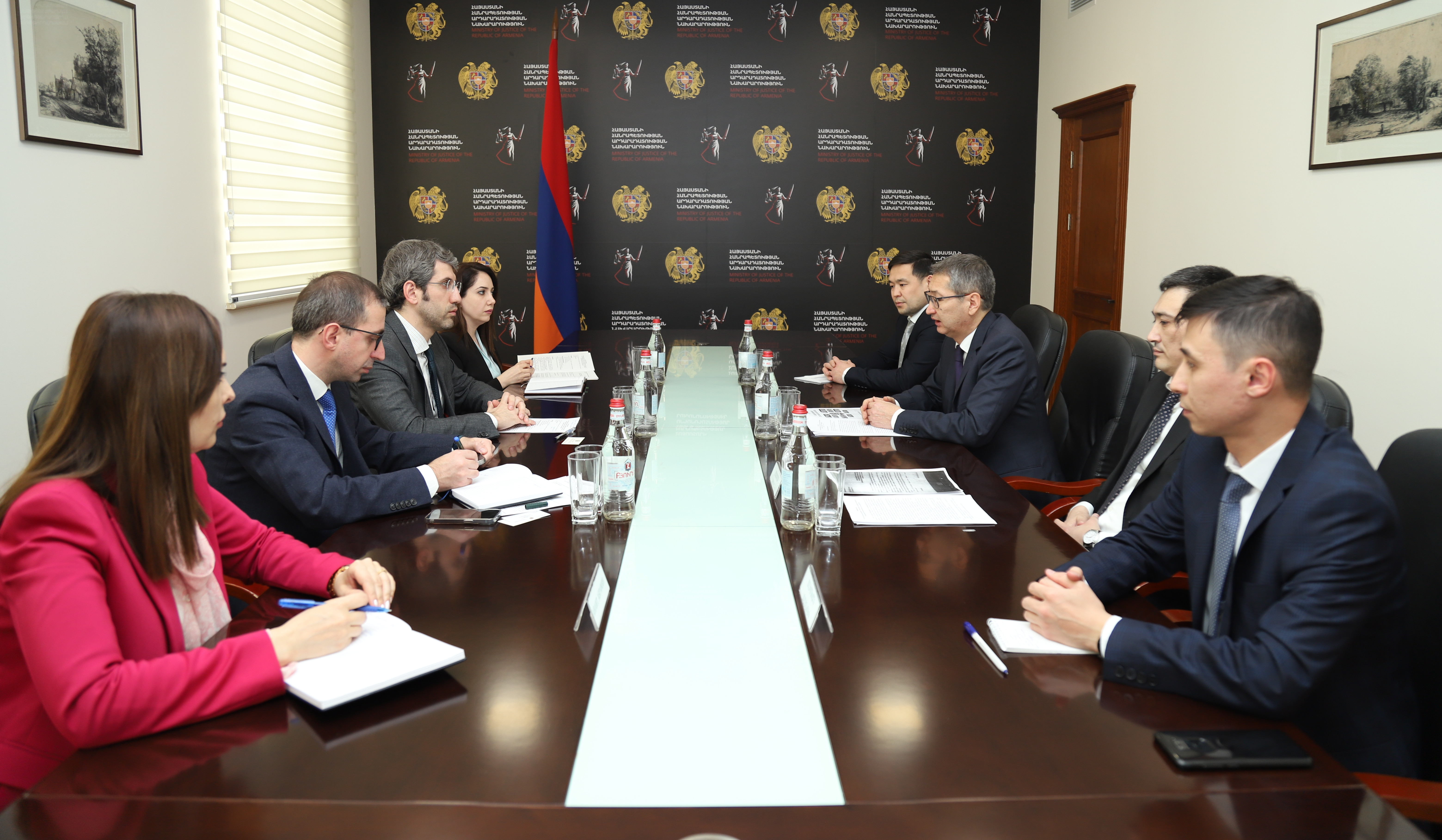 Քննարկվել են հայ-ղազախական համագործակցության զարգացման հեռանկարները արդարադատության ոլորտում