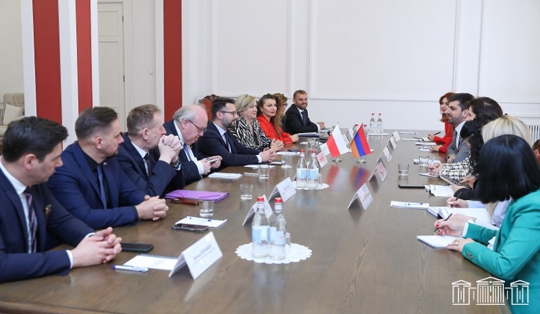 Sargis Khandanyan highlights development of Armenian-Polish inter-parliamentary relations