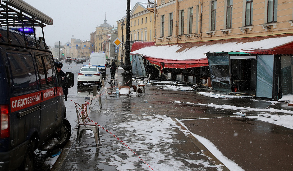 Number of those injured in St. Petersburg cafe explosion up to 40