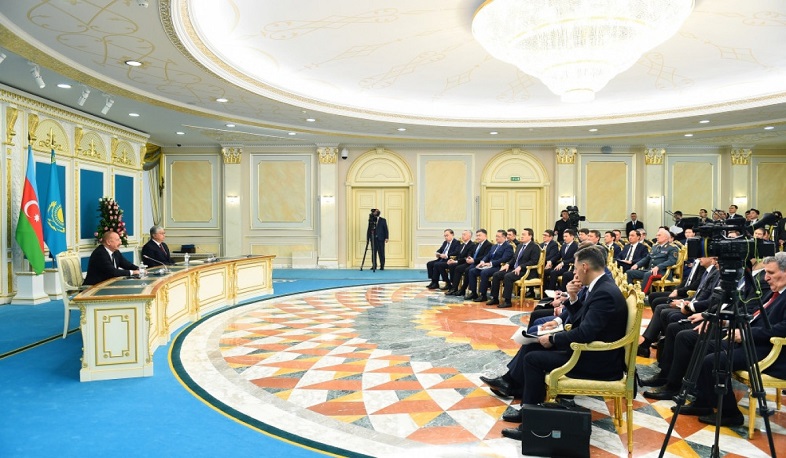 Kazakhstan and Azerbaijan plan to increase turnover to $1 billion: Tokayev