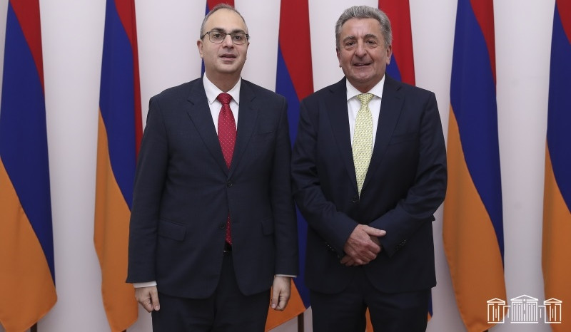 Քննարկվել են հայ-գերմանական հարաբերությունների խթանմանն առնչվող հարցեր