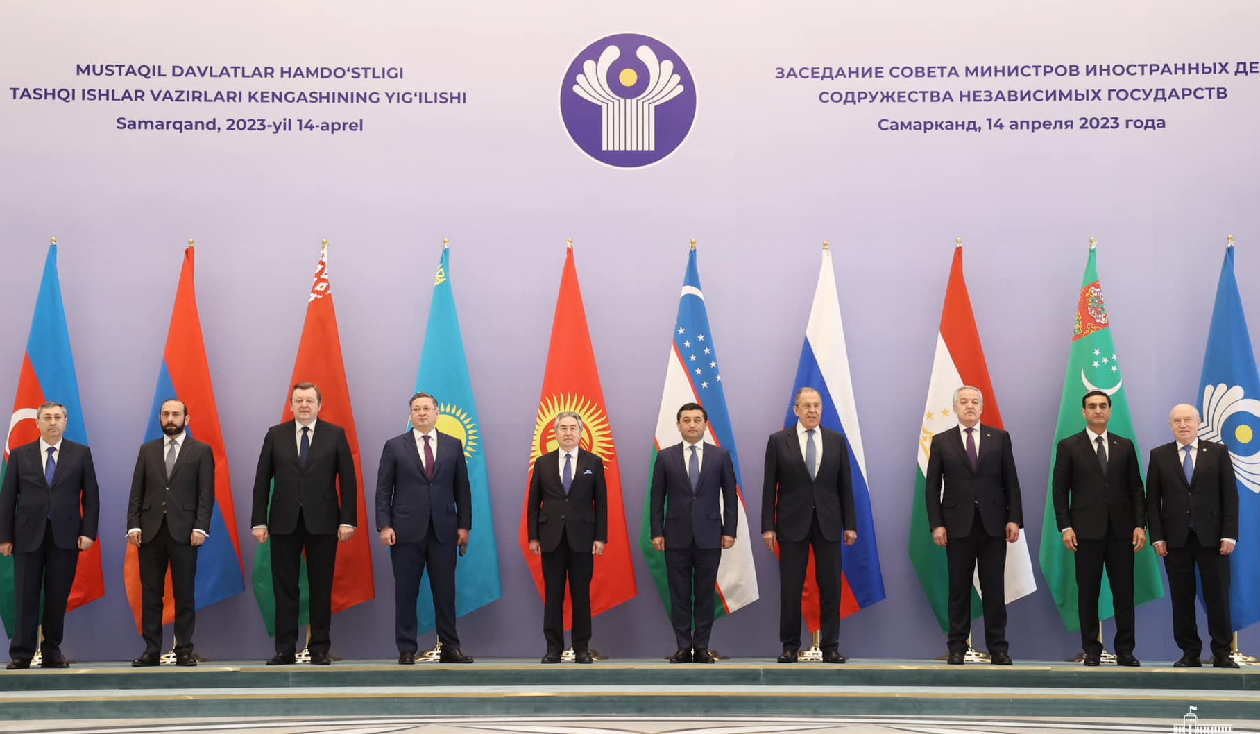 Ararat Mirzoyan participates in session of CIS Council of Foreign Ministers in Samarkand