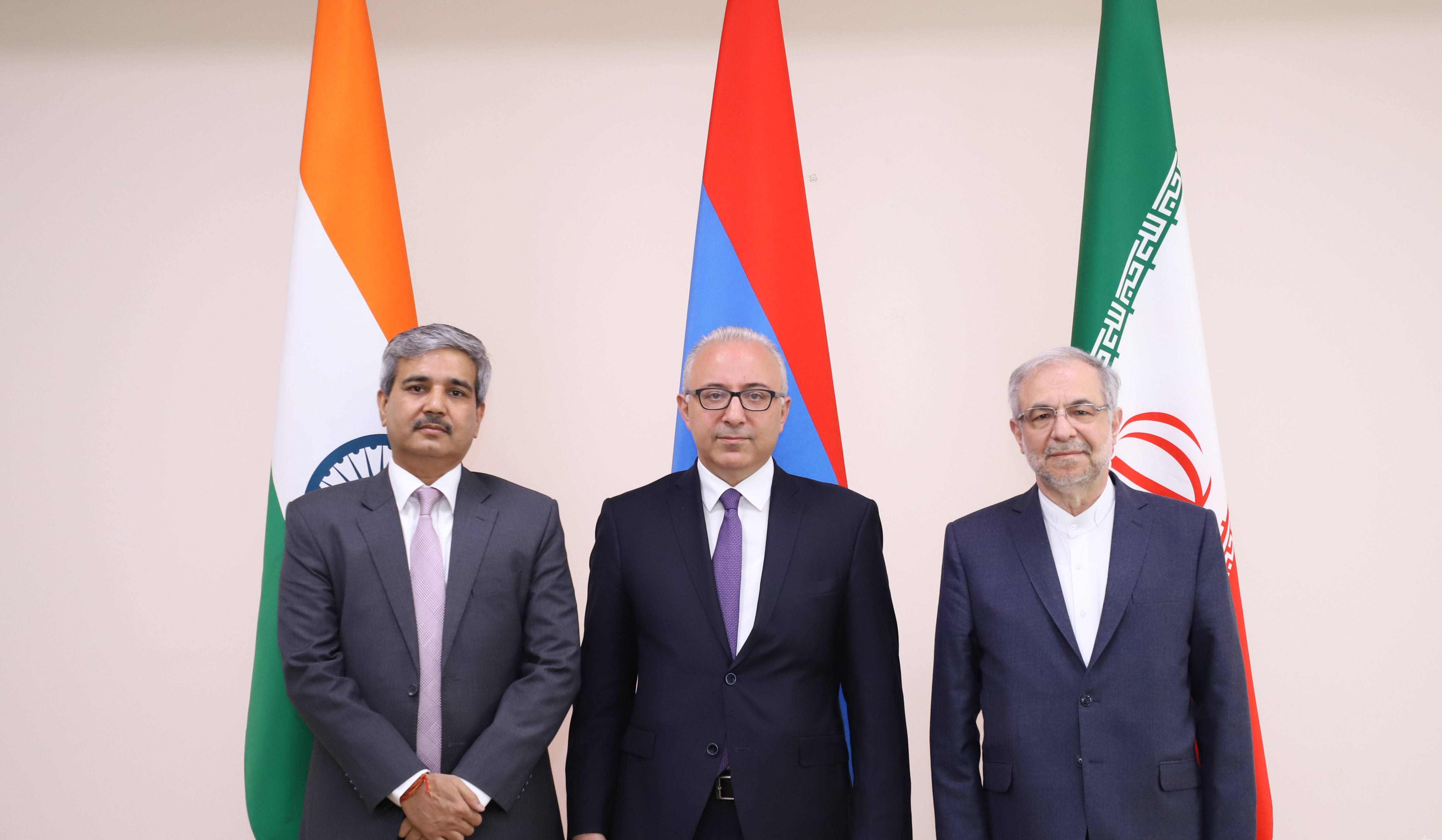 First political consultations between Armenia, Iran and India in Yerevan