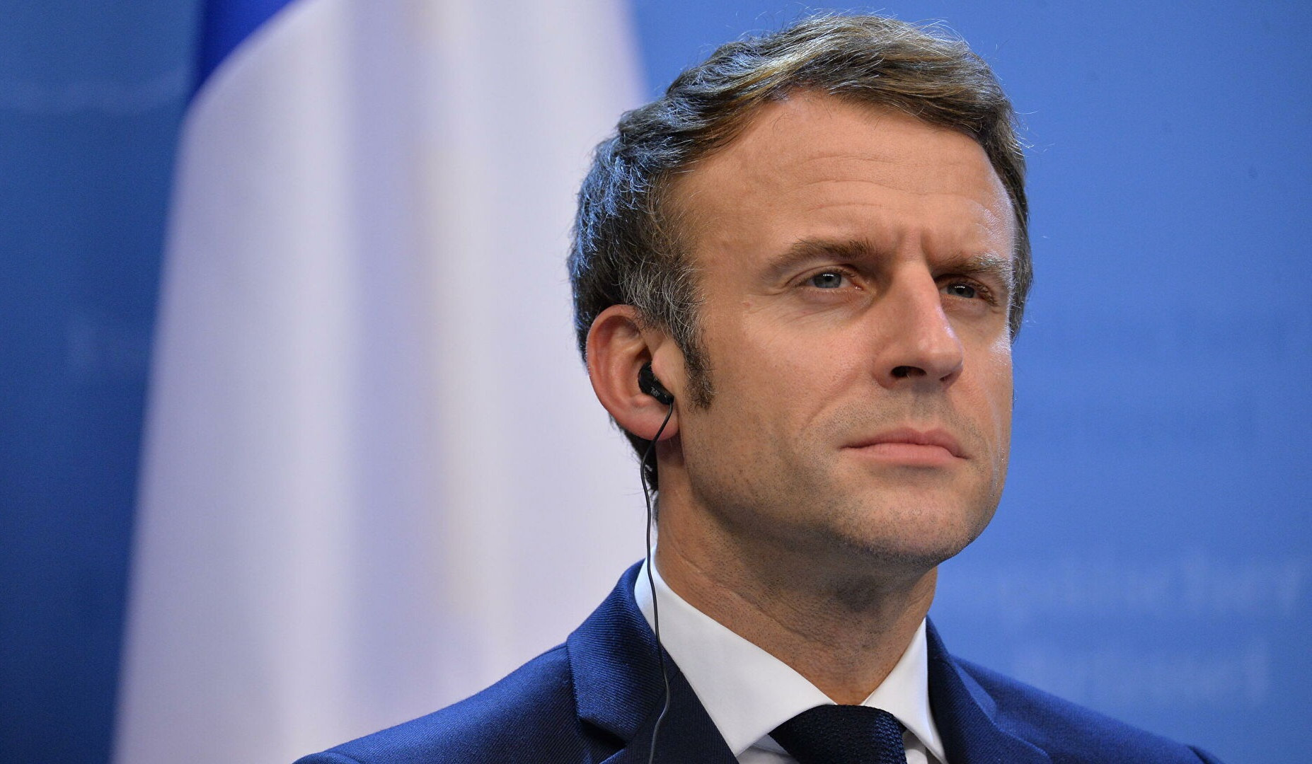 I would like to confirm France's support for process of building peace in region: Macron