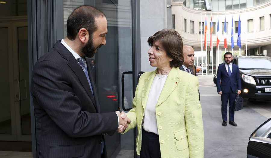 The meeting of the Ministers of Foreign Affairs of Armenia and France in Yerevan