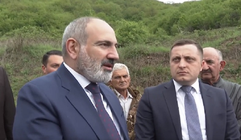 Փաշինյանը ծանոթացել է վերջերս վերակառուցված Քոլագիրի ճամբար տանող ավտոճանապարհին