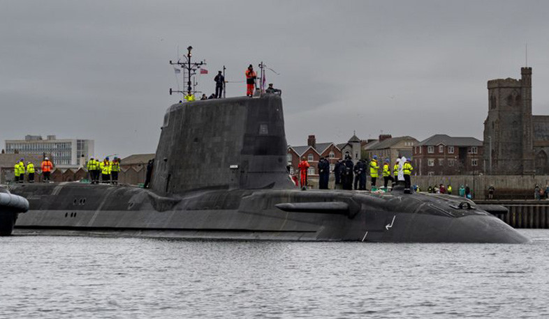 Nuclear submarine files containing military secrets ‘found in pub toilet’