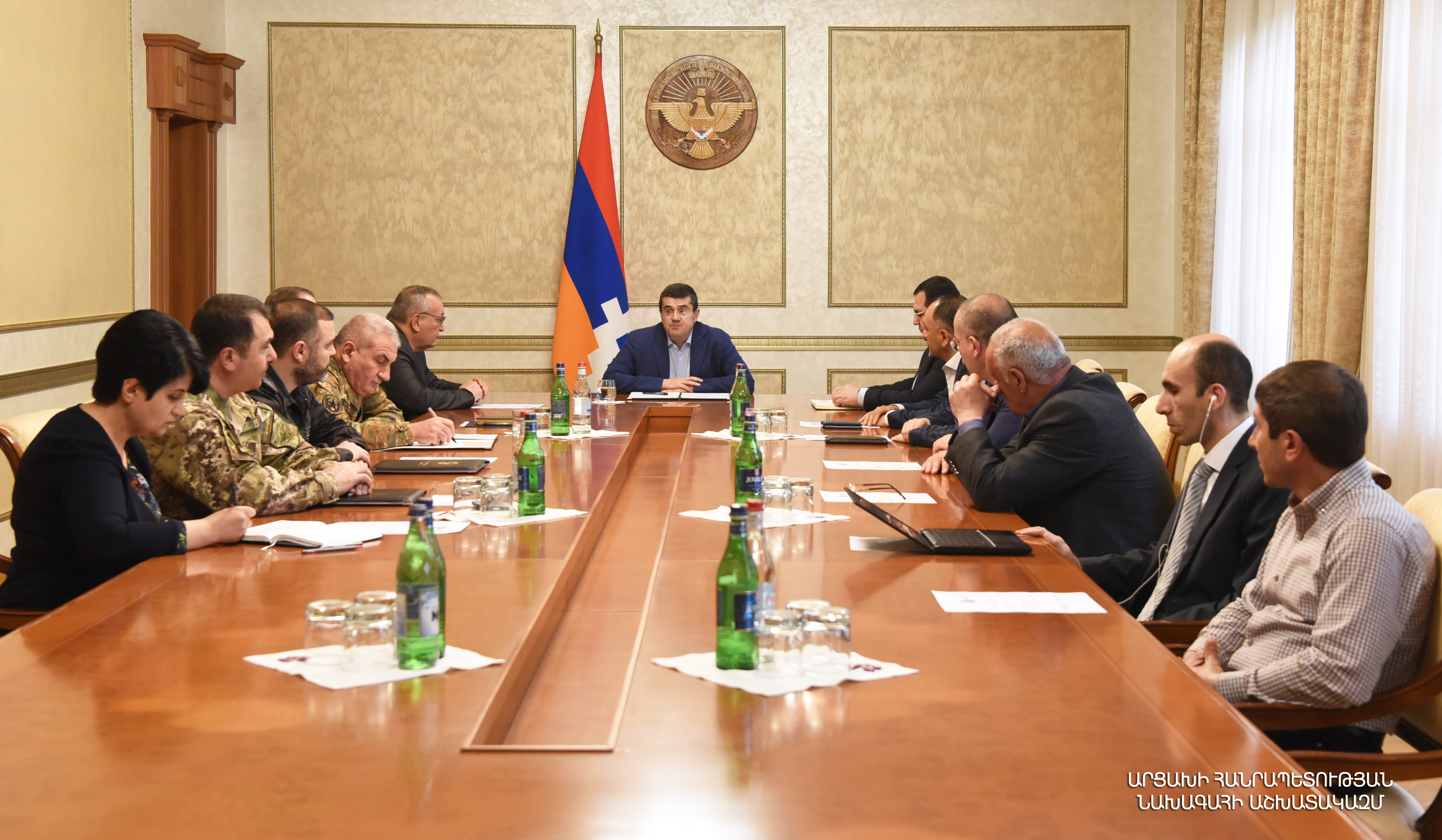 President of the Artsakh Republic convened a session of the Security Council