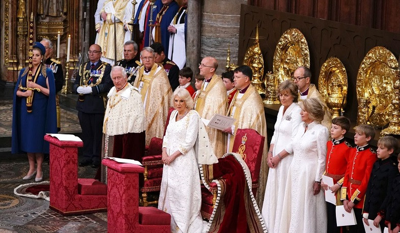 Charles III crowned at Westminster Abbey in London