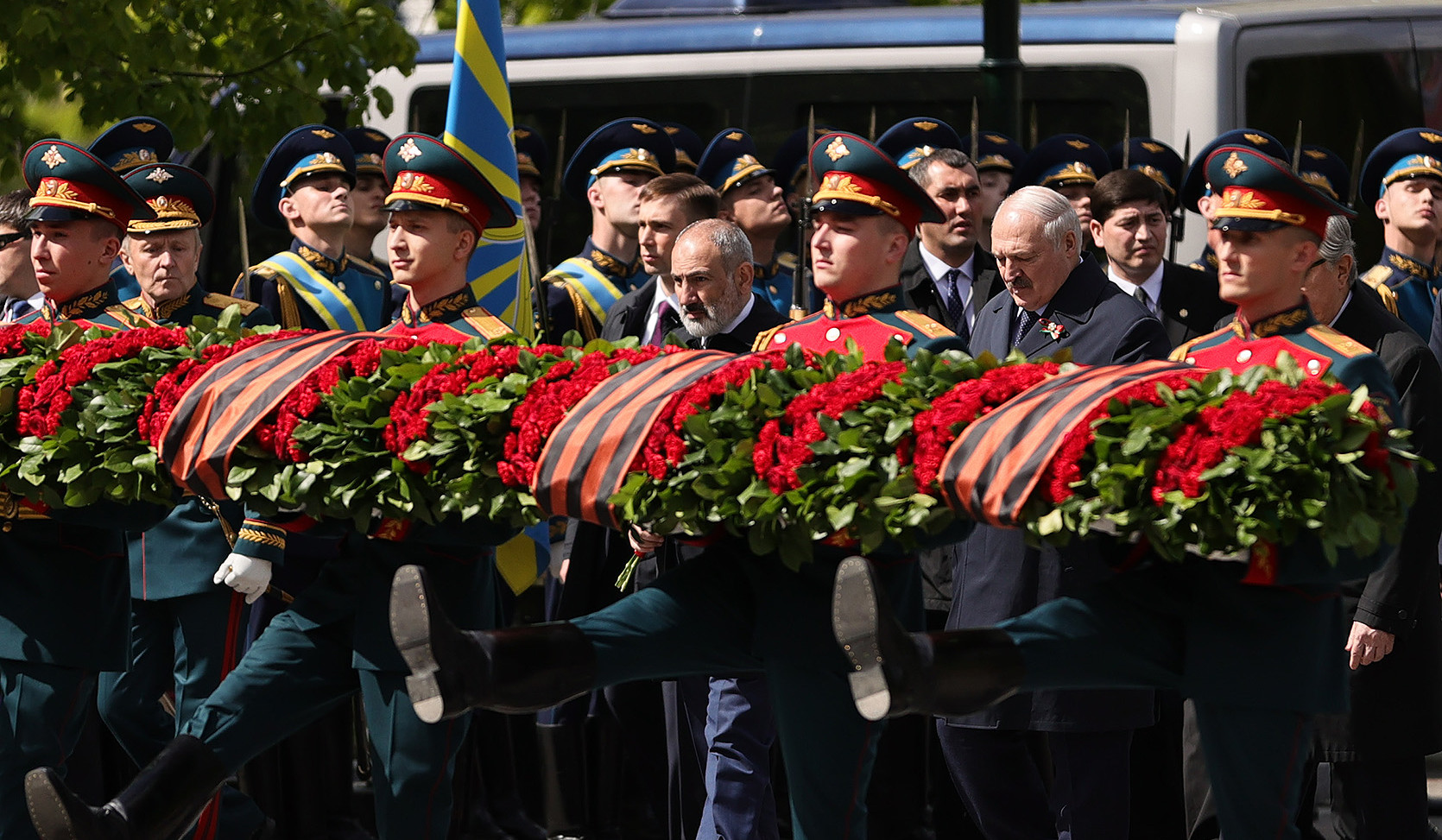 Премьер-министр Пашинян в Москве присутствовал на военном параде в ознаменование Победы в Великой Отечественной войне