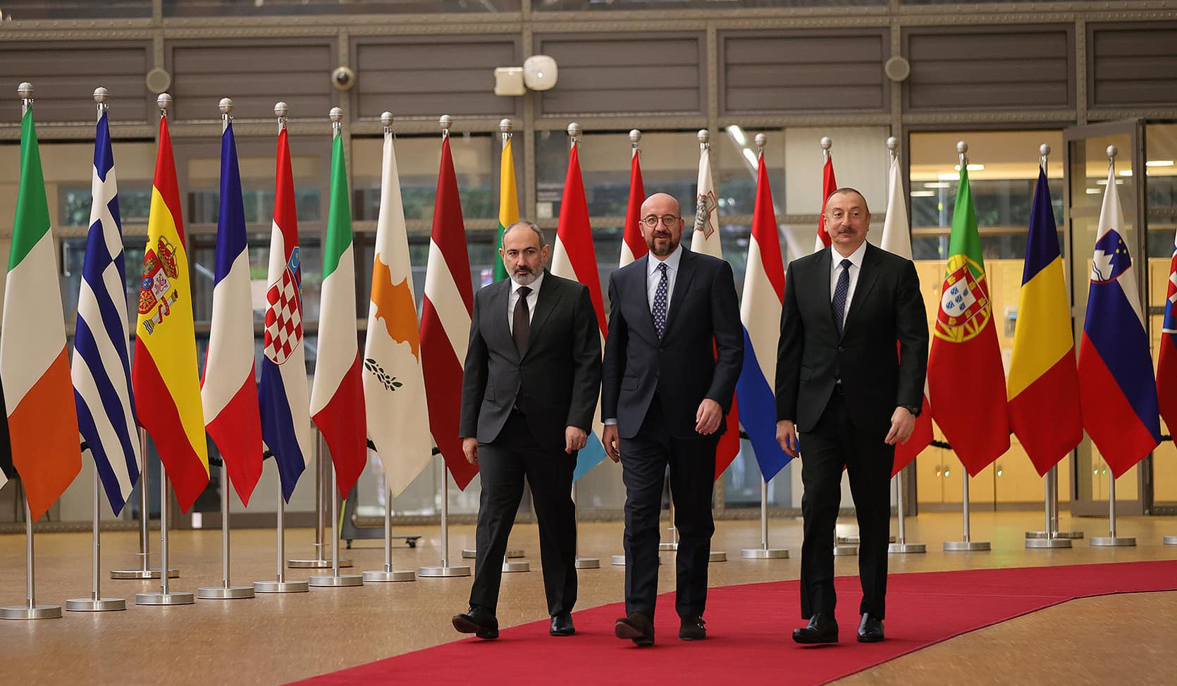 European Council presented schedule of Michel's meetings with Pashinyan and Aliyev