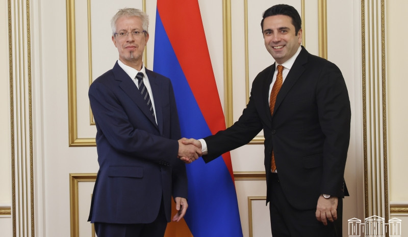 Cyprus and Armenia effectively cooperate on the international platforms, Alen Simonyan to Ambassador of Cyprus