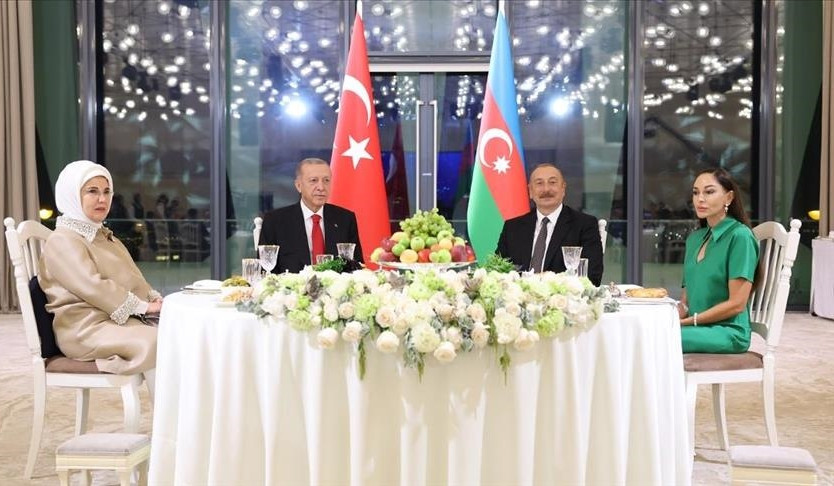 Erdogan arrives in Azerbaijan for state visit