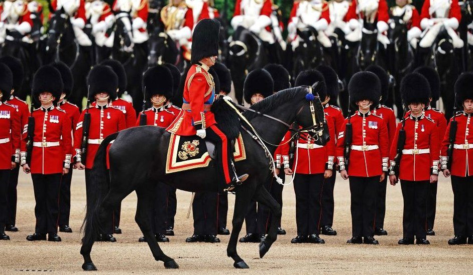 First 'Trooping the Colour' parade for Britain's King Charles