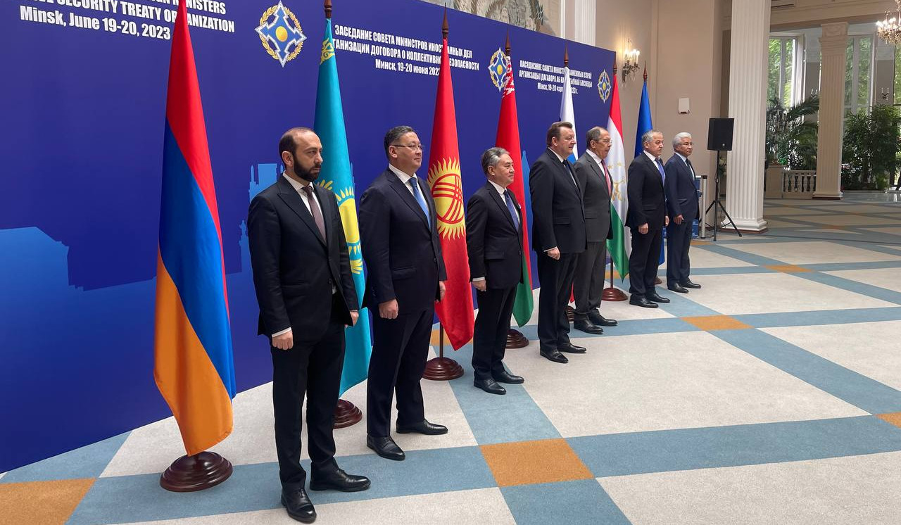 CSTO Council of Foreign Ministers meeting kicks off in Minsk