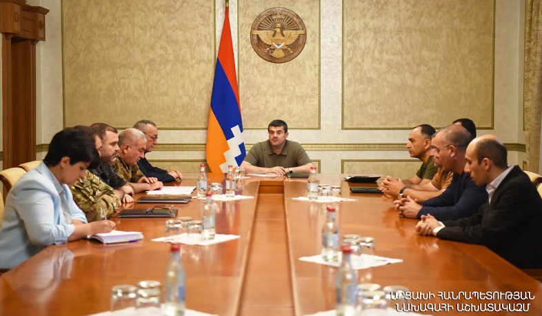 President of Artsakh called an operational meeting to discuss created military-political situation