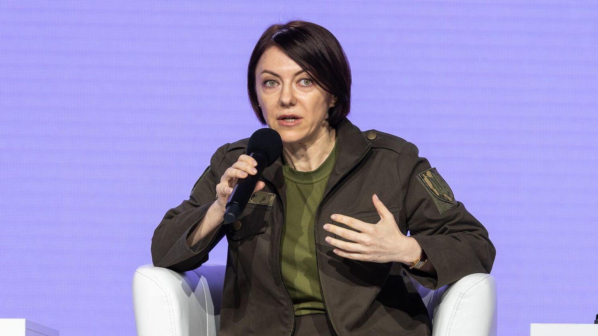 Замминистра обороны Украины Анна маляр