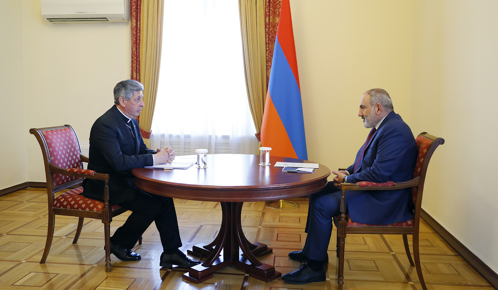 Armenia interested in consistently developing and strengthening ties with the Vatican, Pashinyan tells Holy See Apostolic Nuncio