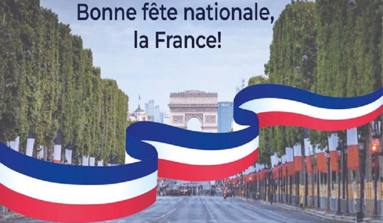 Armenian Foreign Ministry and Ararat Mirzoyan congratulate France and French people on Bastille Day