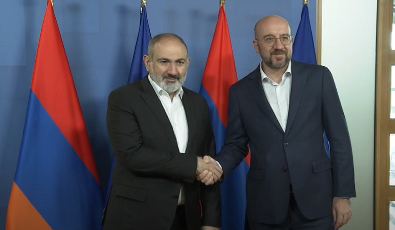 Nikol Pashinyan had meeting with Charles Michel