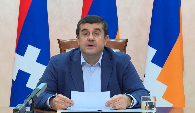 Nagorno-Karabakh President joins sit-in in Stepanakert