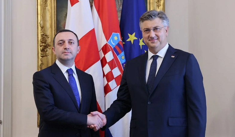 Garibashvili attends the official opening of Georgia’s Embassy in Zagreb