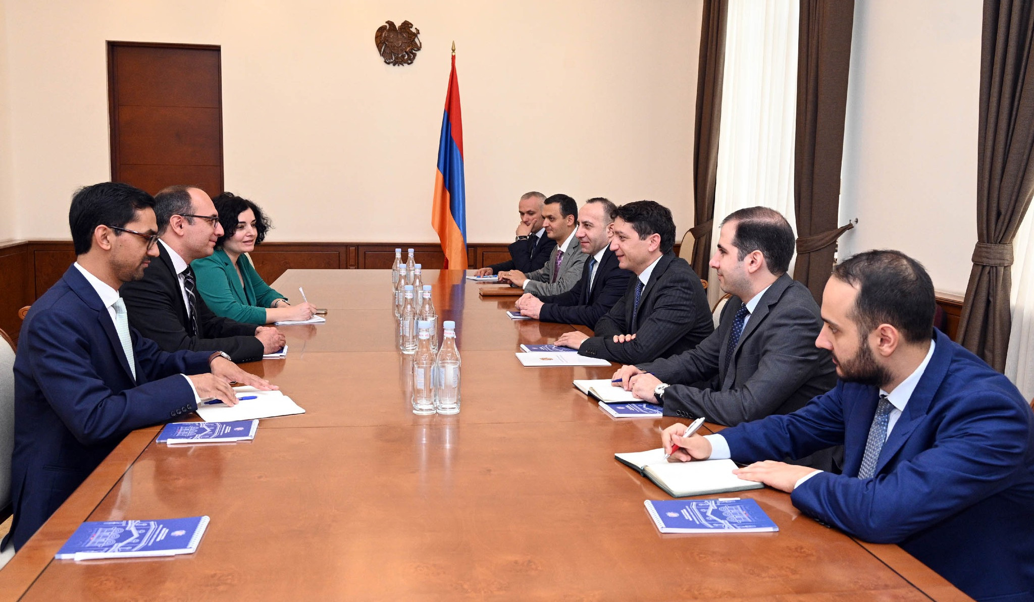 Ֆինանսների նախարարն ընդունել է  Հայաստանում իր առաքելությունն ավարտող ԱՄՀ մշտական ներկայացուցչին