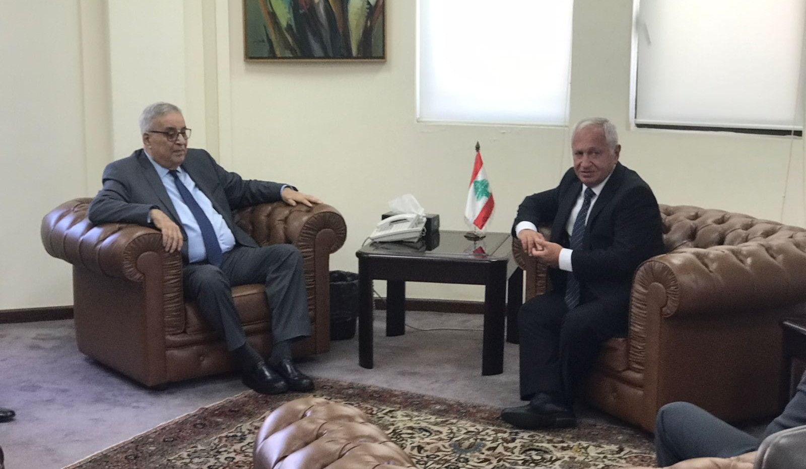 Abdallah Bou Habib reaffirmed Lebanon's principled position on immediate opening of Lachin Corridor