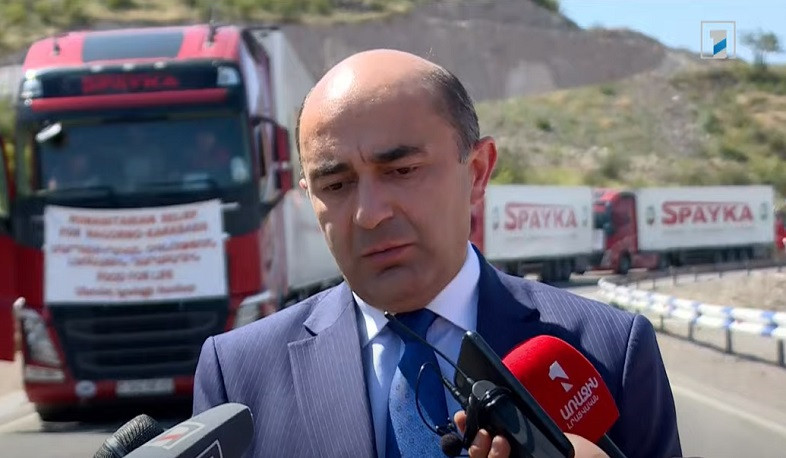 No changes yet, Marukyan about delivering humanitarian goods to Nagorno-Karabakh