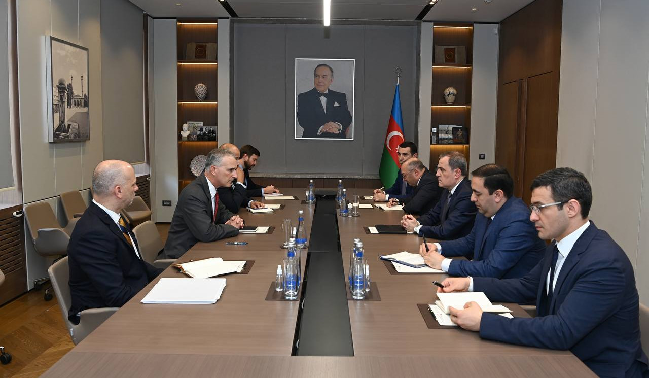 Luis Bono holds meeting with Azerbaijani Foreign Minister Bayramov in Baku