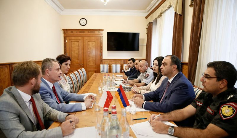 ՀՀ-ում Լեհաստանի դեսպանը պատրաստակամ է աջակցելու ՆԳՆ-ում իրականացվող բարեփոխումներին