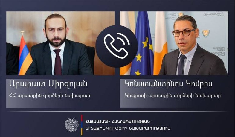 ՀՀ ԱԳ նախարարն իր կիպրացի գործընկերոջն է ներկայացրել ԼՂ-ում հումանիտար ճգնաժամի մանրամասները