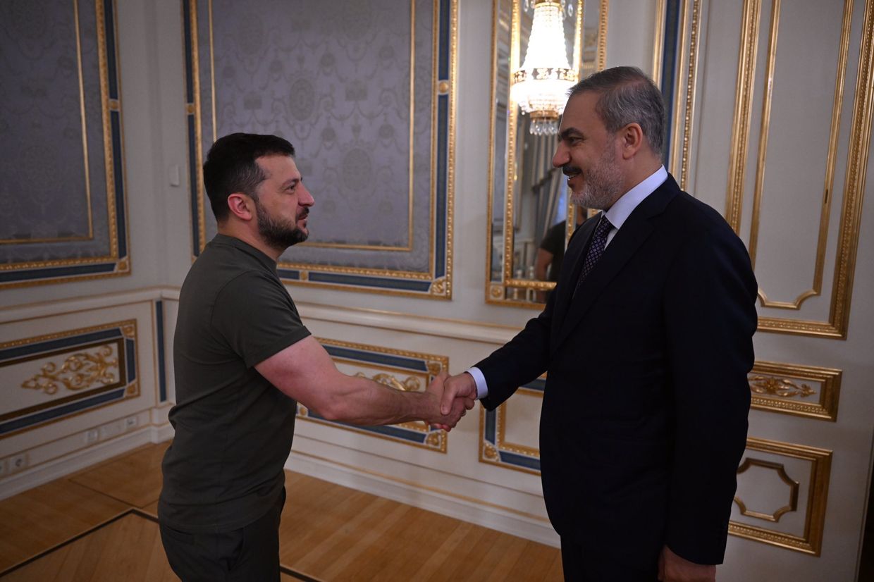 Fidan meets with Zelensky in Kyiv