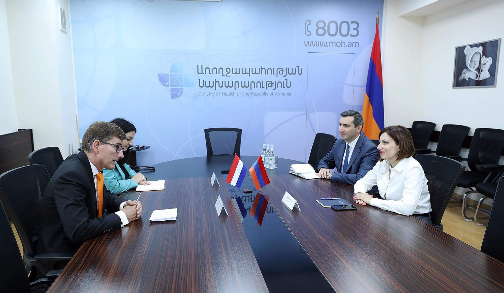 Ավանեսյանն ու Նիդերլանդների դեսպանը կարևորել են ՀՀ սահմանամերձ շրջաններում կրծքագեղձի քաղցկեղի կանխարգելման ծրագրերը