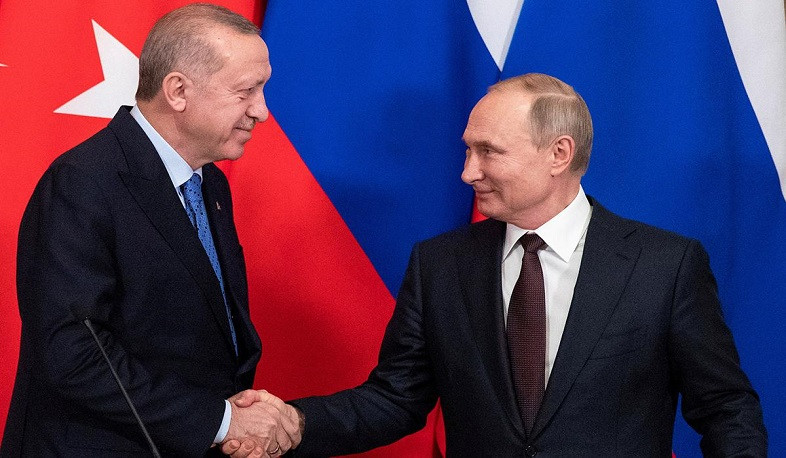 Putin və Ərdoğan arasında görüş başlayıb