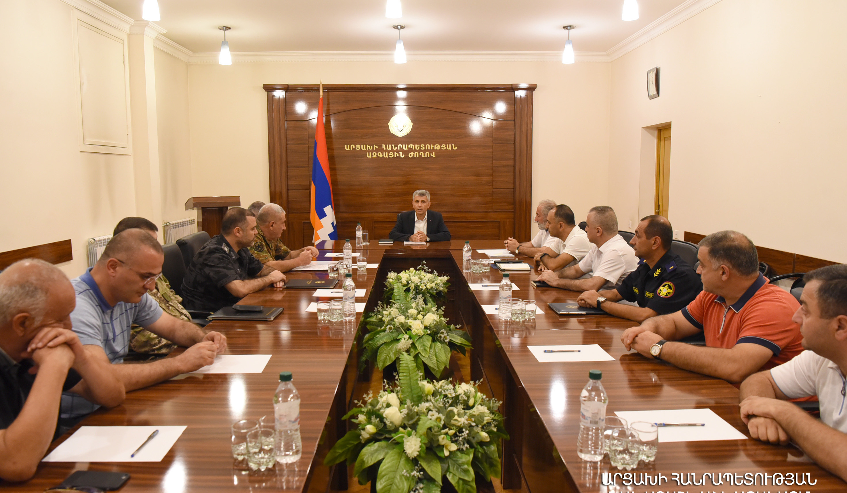 Acting President of Nagorno-Karabakh called meeting on situation