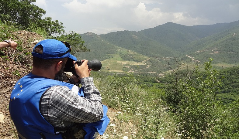 EUMA increases its patrolling activity in Armenia-Azerbaijan border areas of Gegharkunik and Syunik Provinces