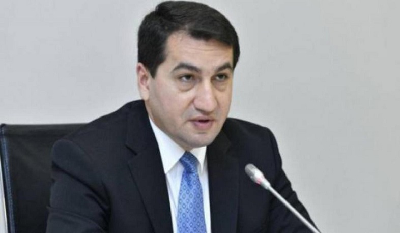 Aliyev's aide explained movement of Azerbaijani military equipment as 