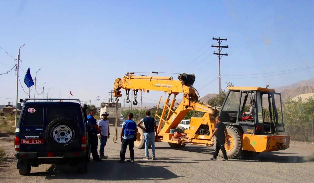 EUMA has been regularly patrolling in the Yeraskh area, statement