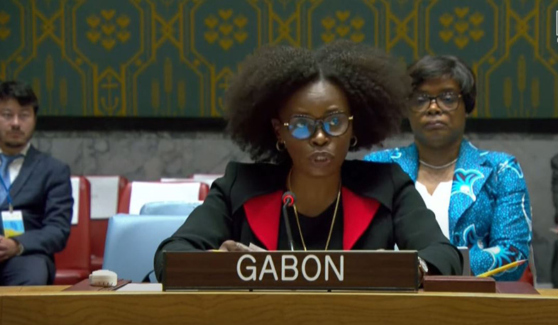 Gabon’s representative at UN appealed to parties to not exacerbate tensions by stoking historical fears or resorting to hate speech