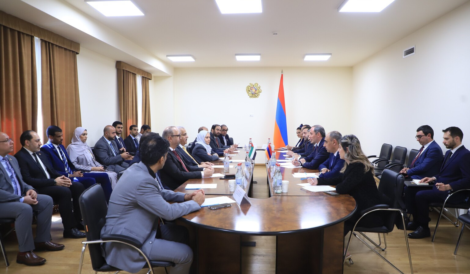 ԲՏԱ նախարարն ու ԱՄԷ պատվիրակությունը շեշտել են բարձր տեխնոլոգիական ոլորտի զարգացման մեծ ներուժը