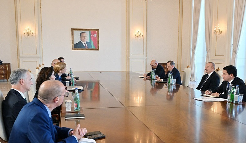 Aliyev received delegation led by Samantha Power