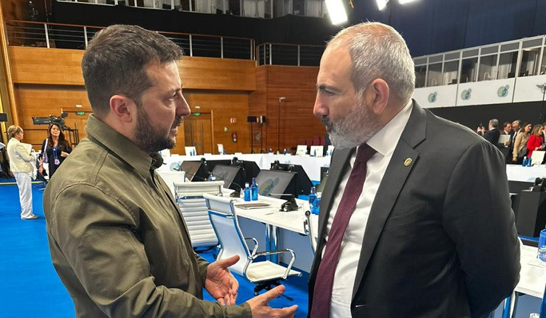 Zelenskiy meets Pashinyan in Granada